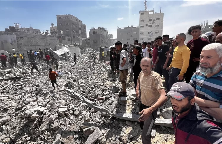 Five Palestinians killed by Israeli airstrikes in Gaza 1 - Egyptian Gazette