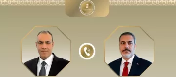 Abdelatty, Fidan flatly reject forced displacement of Palestinians