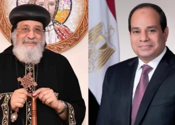 Pope Tawadros greets President  on Eid al-Adha