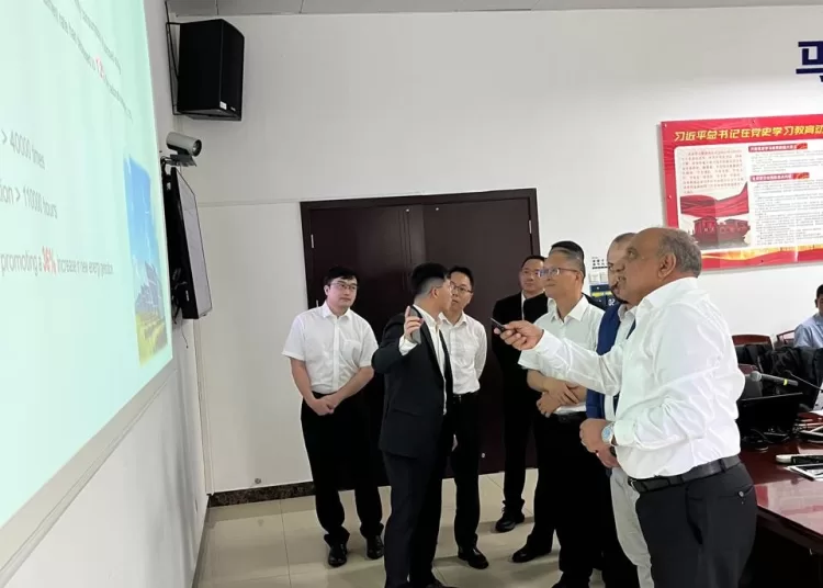 Electricity min. visits China Southern Power Grid International 1 - Egyptian Gazette