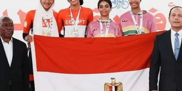 Egypt cyclists pedal to glory