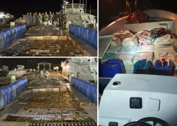 ‏Navy foils drug smuggling attempt off Red Sea coast