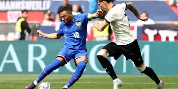 Mbappe fires France past Germany for Nations League bronze