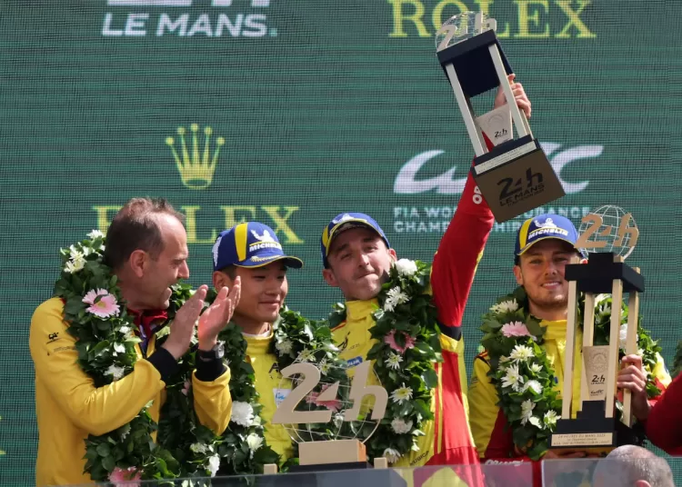 Motor Racing-Kubica happy to silence doubters with Le Mans win 1 - Egyptian Gazette