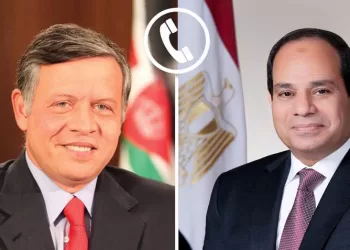 President Sisi, King Abdullah II exchange Eid greetings, discuss regional issues