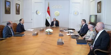 Sisi follows up strategic plan for sweater desalination 1 - Egyptian Gazette Sisi follows up strategic plan for sweater desalination