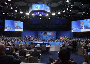 Trump meets with NATO allies