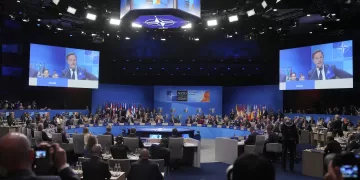 Trump meets with NATO allies