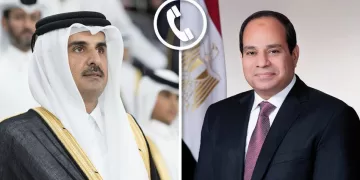 Sisi, Qatar’s Emir mull regional developments