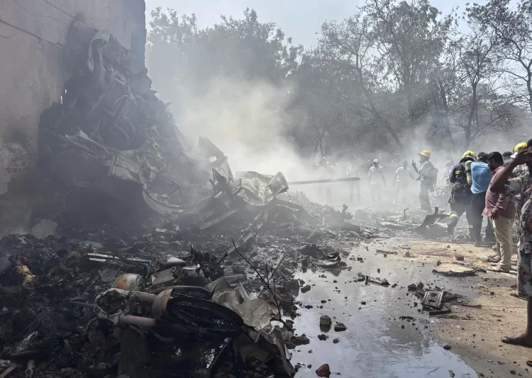 London-bound Air India flight crashes after takeoff from Ahmedabad 1 - Egyptian Gazette