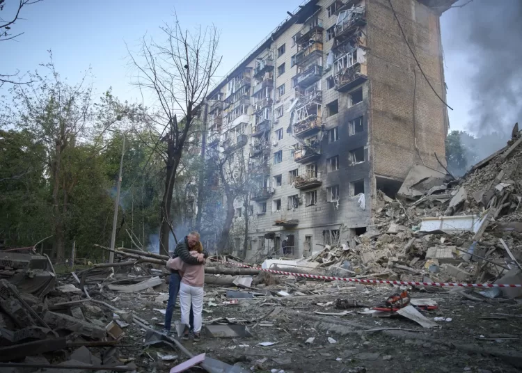 Overnight Russian attack on Kyiv kills 15 and injures 156 1 - Egyptian Gazette