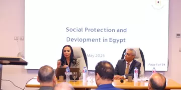 Min. Morsi highlights link between social protection, development 1 - Egyptian Gazette Min. Morsi highlights link between social protection, development