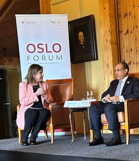 FM participates in Oslo Forum sessions 2 - Egyptian Gazette FM participates in Oslo Forum sessions 1 - Egyptian Gazette