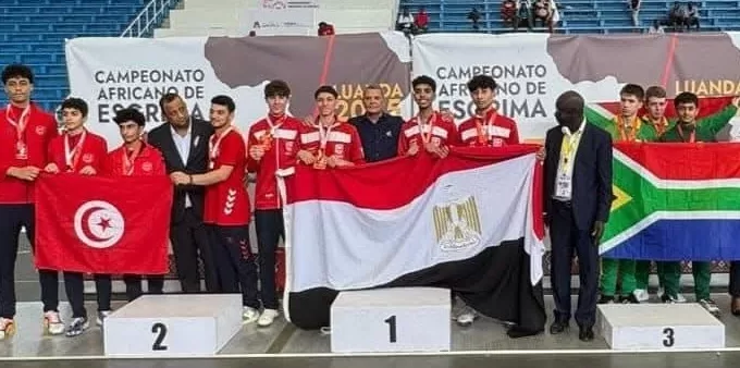 Egypt fencers sweep Africa 9 - Egyptian Gazette