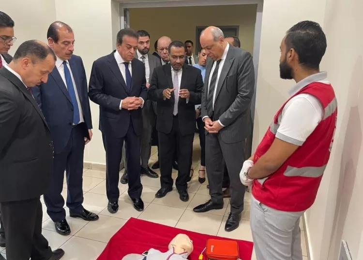 Health, civil aviation ministers inspect medical facilities at Cairo airport 1 - Egyptian Gazette