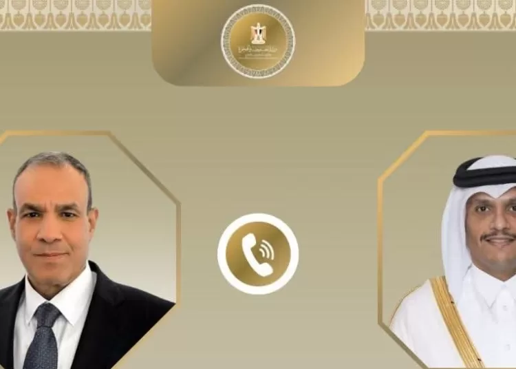 Egyptian, Qatari FMs discuss efforts to restore ceasefire 1 - Egyptian Gazette