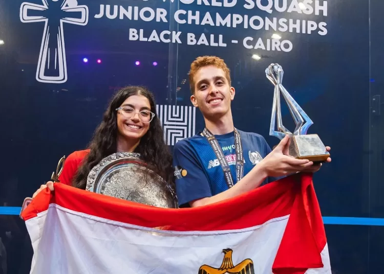 Egypt duo crowned world squash champs 1 - Egyptian Gazette