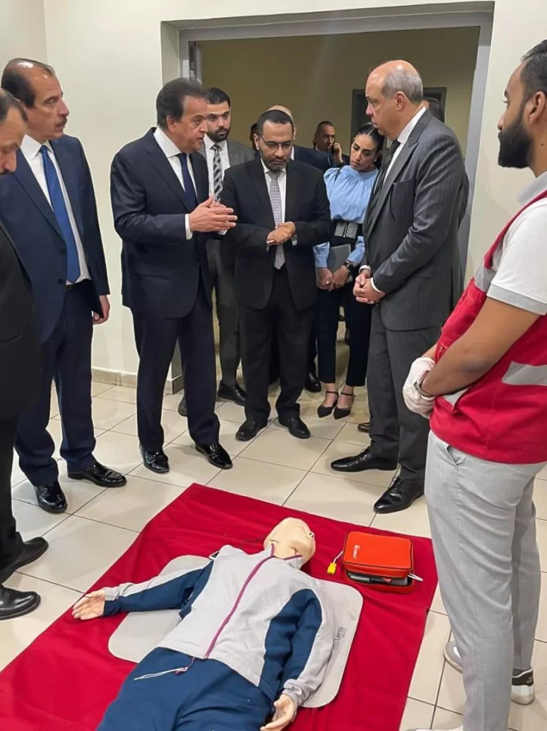 Ministerial tour highlights enhanced health measures at Cairo Airport 6 - Egyptian Gazette Ministerial tour highlights enhanced health measures at Cairo Airport 5 - Egyptian Gazette