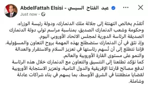 Sisi backs Denmark’s EU Presidency