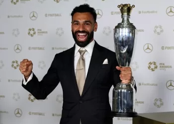 Salah makes history as 1st player to win PFA player of the year 3 times