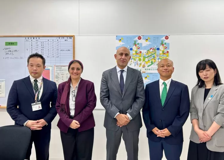Education min. visits technical, industrial school in Tokyo 1 - Egyptian Gazette
