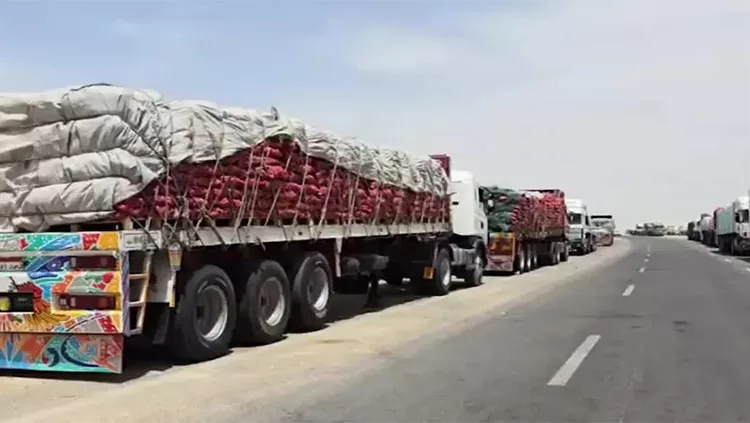 12th Egyptian aid convoy heads to Gaza 1 - Egyptian Gazette