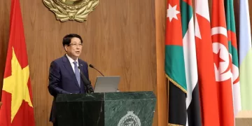Vietnamese president : We firmly believe in two-state solution 1 - Egyptian Gazette Vietnamese president : We firmly believe in two-state solution