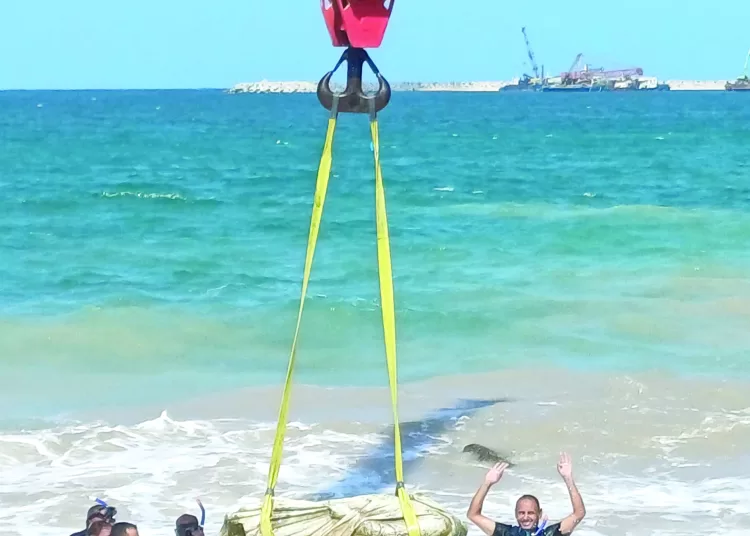 '‏2,000-year-old ruins discovered in Alex waters' 1 - Egyptian Gazette