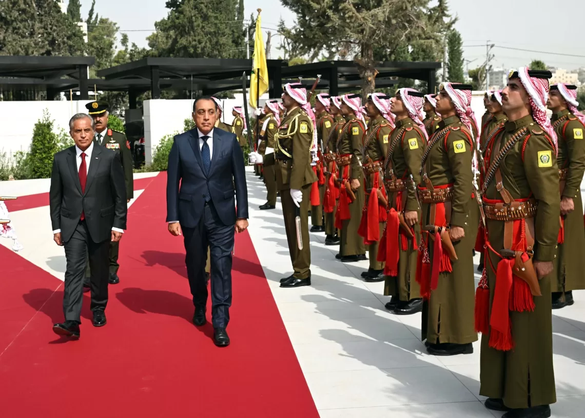Official reception for PM in Amman ahead of Egyptian-Jordanian Joint Higher committee 12 - Egyptian Gazette