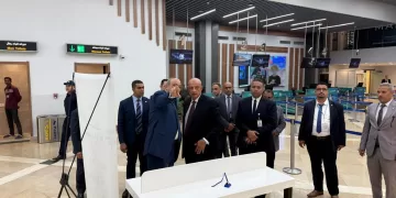 Civil aviation min. inspects Alamein int’l airport to monitor operational flow