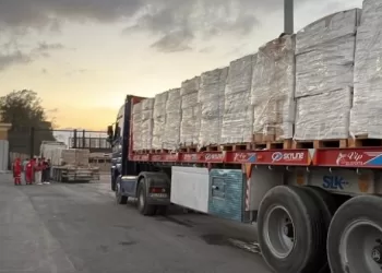 21st Egyptian Red Crescent convoy crosses Rafah