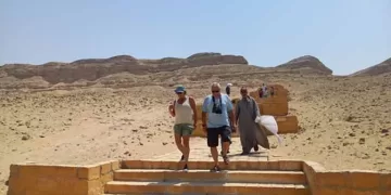 German, Hungarian tourist delegations visit archaeological sites in Minya