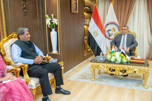 Egypt, India probe bolstering coop. in various manufacturing fields 2 - Egyptian Gazette Egypt, India probe bolstering coop. in various manufacturing fields 1 - Egyptian Gazette