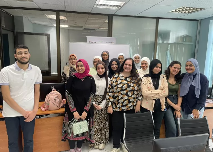 Sadat Academy students keep training at The Gazette 2 - Egyptian Gazette Sadat Academy students keep training at The Gazette 1 - Egyptian Gazette