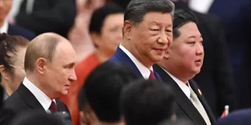 China’s Xi projects power at military parade with Putin and Kim