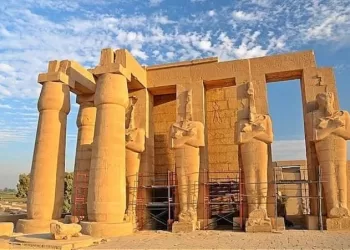 Lost Pylon of Ramesseum set for grand revival 9 - Egyptian Gazette Lost Pylon of Ramesseum set for grand revival