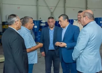 Min. Military Production inspects Qaha Company for Chemical Industries