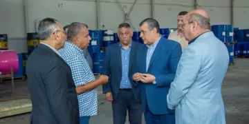 Min. Military Production inspects Qaha Company for Chemical Industries
