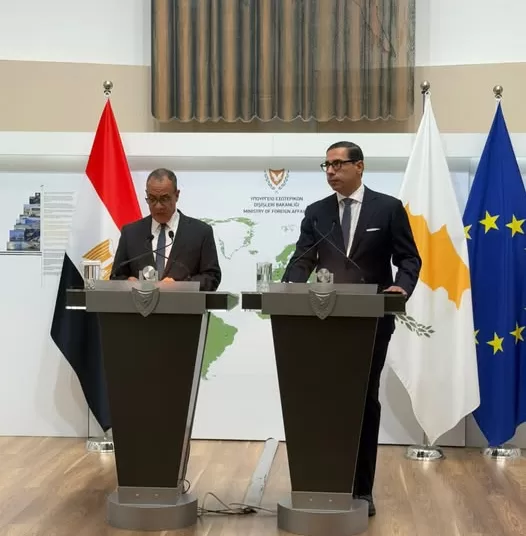 FM holds talks with Cypriot counterpart 1 - Egyptian Gazette