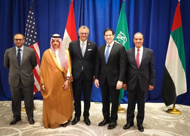 FM participates in Sudan Quartet meeting in New York 1 - Egyptian Gazette