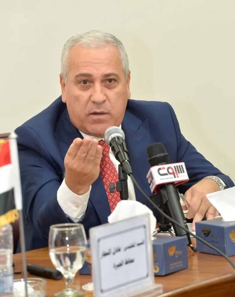 Giza Governor reviews local projects at NPA forum 3 - Egyptian Gazette