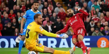 Liverpool edge Atletico Madrid 3-2 with last-gasp Van Dijk goal 1 - Egyptian Gazette Liverpool edge Atletico Madrid 3-2 with last-gasp Van Dijk goal