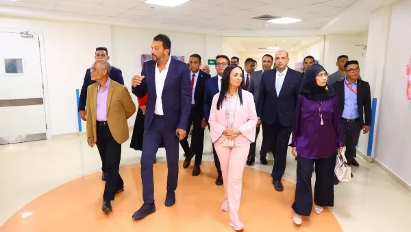 Social Solidarity min. accompanies Singaporean min. on visit to Al Nas Hospital 2 - Egyptian Gazette Social Solidarity min. accompanies Singaporean min. on visit to Al Nas Hospital 1 - Egyptian Gazette