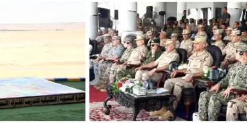 Defence chief oversees main phase of “Bright Star 2025” exercise