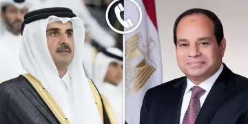 Sisi affirms solidarity with Qatar, denounces Israeli aggression