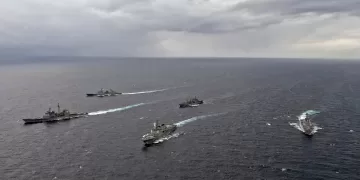 Warning shots fired at North Korean vessel