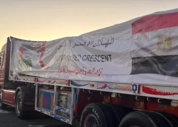 Egypt dispatches 48th humanitarian aid convoy to Gaza