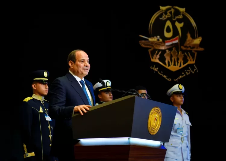 Sisi attends 42nd cultural symposium of Armed Forces on October War victory 2 - Egyptian Gazette Sisi attends 42nd cultural symposium of Armed Forces on October War victory 1 - Egyptian Gazette