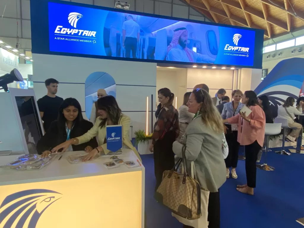 EgyptAir демонстрирует рост и инновации на выставке TTG Travel and Tourism в Италии 8 - Egypt Gazette EgyptAir демонстрирует рост и инновации на выставке TTG Travel and Tourism в Италии 7 - Egypt Gazette