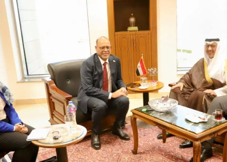 Egypt, Arabia discuss ways to strengthen bilateral cooperation in employment field 2 - Egyptian Gazette Egypt, Arabia discuss ways to strengthen bilateral cooperation in employment field 1 - Egyptian Gazette